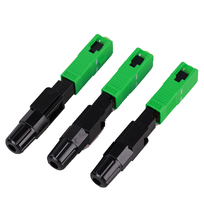 SC APC Fiber Optic Fast Connector