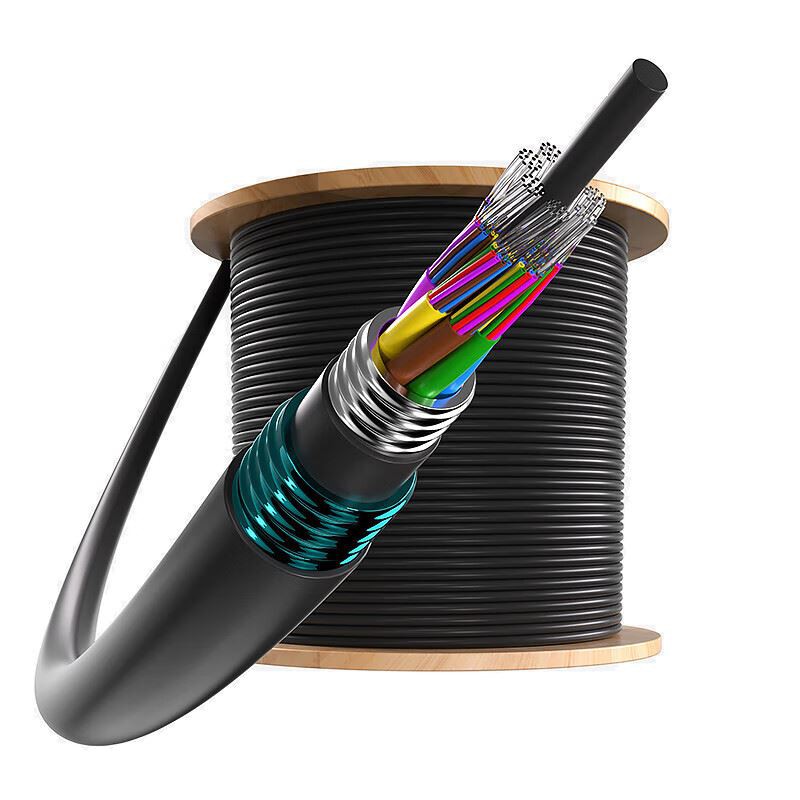 GYTA53 Armored Stranded Loose Tube Outdoor Fiber Optic Cable